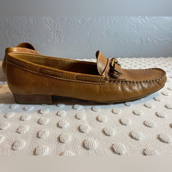 UNISA-Nick 2 Tan Leather Buckle Loafer - Picture 1 of 16